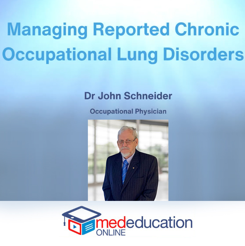 Managing Reported Chronic Occupational Lung Disorders